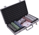 Покер чипове в алуминиеви куфарчета - 200,300,500 Налични!От Подаръци99.ком