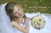 Сватбена украса, булчински букети, арка, стойки с цветя, покани