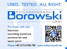 Maschinenhandel Borowski, Германия, подержанные термопластавтоматы и Б/У станки Battenfeld, Krauss Maffei, Engel, Arburg,...