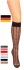 30DEN черни,телесни фигурални чорапи до коляно Фибротекс Fibrotex женски три четвърти...