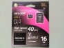SONY Мicro SD kарта 16GB Class 10