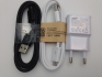 Оригинални адаптер, USB кабел, слушалки Samsung с гаранция ( зарядно )