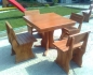 Дървени маси и столове по поръчка