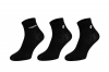 Lotto 35-38,39-42,43-46 италиански унисекс черни къси памучни чорапи над глезените памучен...